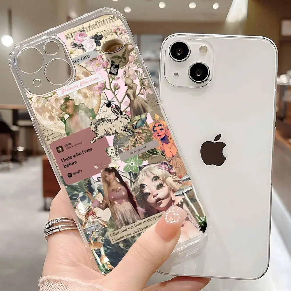 Melanie Martinez Portals Phone Case for iphone 15 11 Pro Max 12 13 14 Xr Xs 6 6s 8 7 Plus Silicone luxury transparent Soft Cover