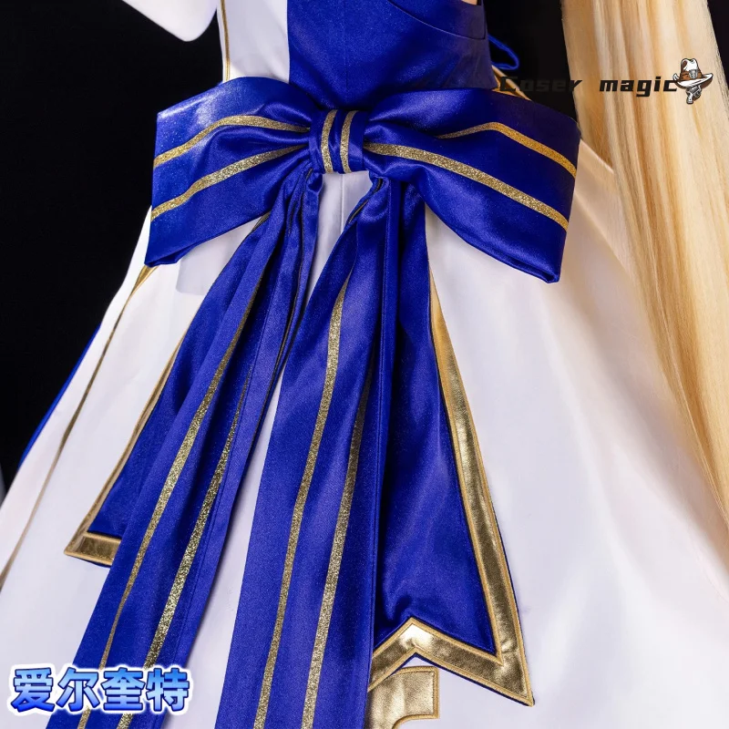Juego Fate/EXTRA Arcueid Princess V3.0, disfraz de Cosplay, uniforme, fiesta de Carnaval de Halloween, ropa de juego de rol de Navidad