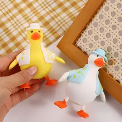 Duck Shape Slow Rising Squeeze Toy Animal Cartoon Stress Relief Toy Tpr Anti-stress Slow Rebound Toy Birthday Gift