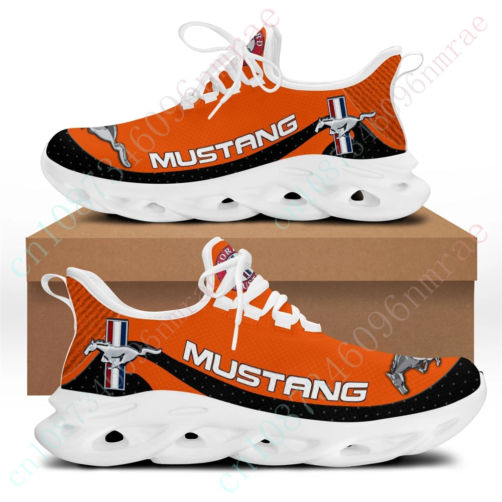 Mustang Shoes Lightweight Damping Men\'s Sneakers Unisex Tennis Sports Shoes For Men Big Size Casual Male Sneakers Custom Logo