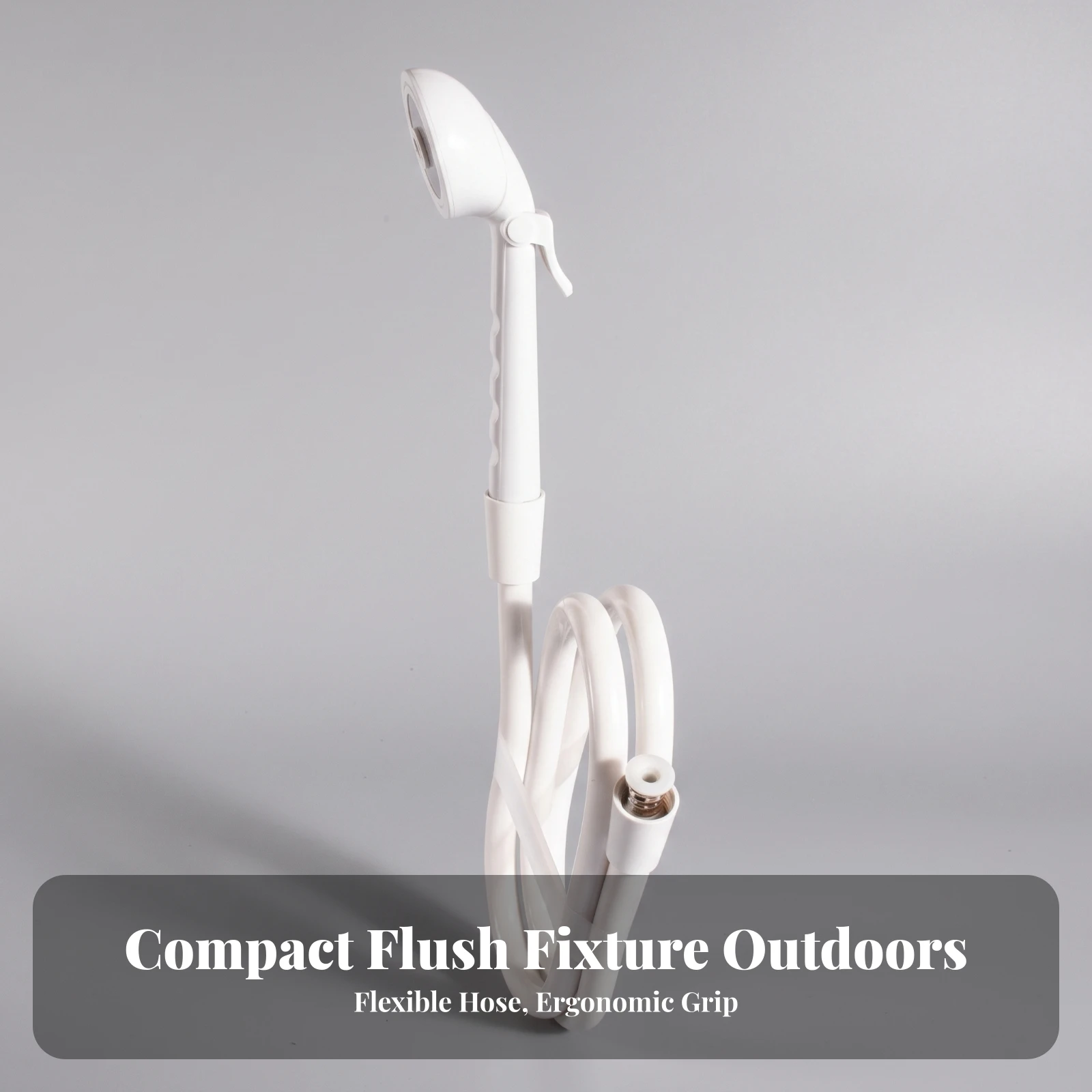 Handheld Shower Head with Hose Easy to Install Handheld Shower Head Bathroom Fixture Removable Long-Lasting for RV Owners, Yacht view 2