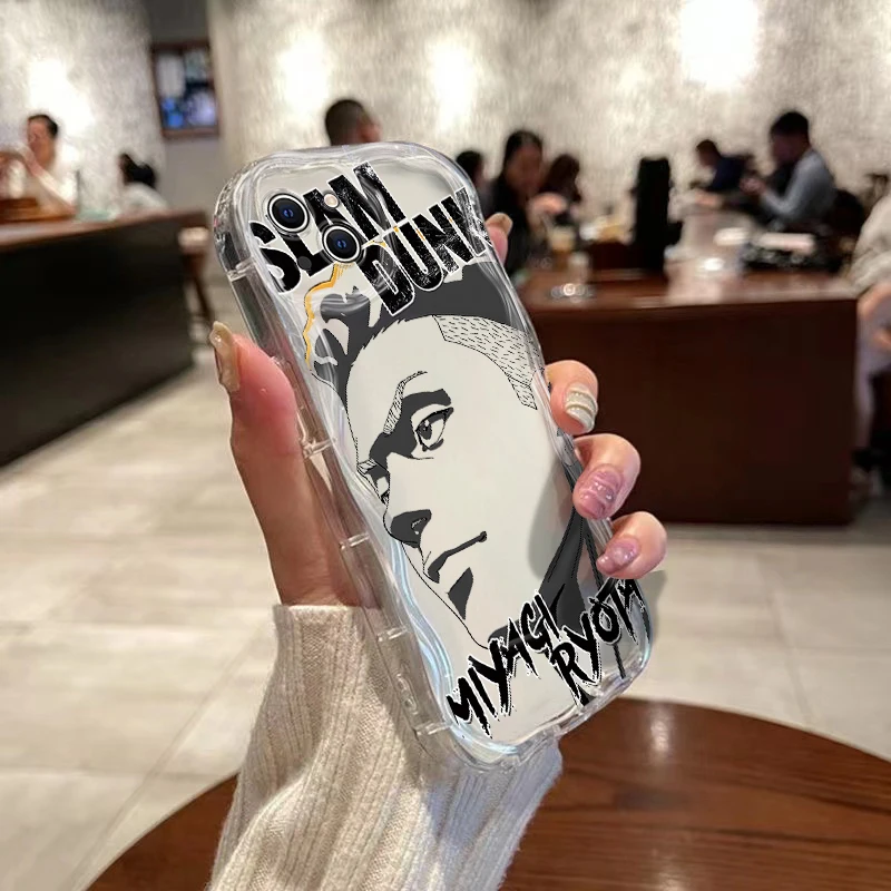 Cover 3D Wave Case For Slam Dunk Xiaomi Redmi 13C 12 12C 10 10C 9 9C A1 A2 K50 K40 Note 13 12 11 10 Pro Plus 4G 5G image 6