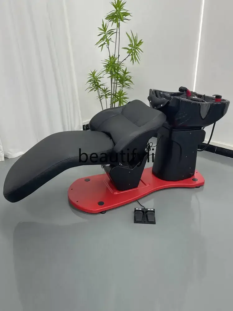 ss D Internet celebrity shampoo bed split kapper kapsalon roterende multifunctionele elektrische lift schoonheid verzonken bed