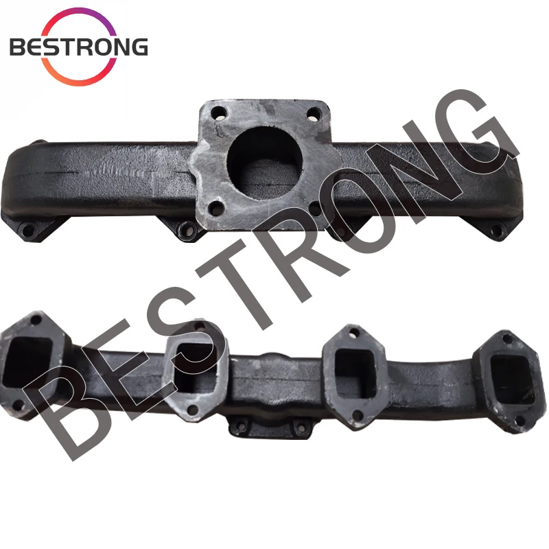 Lijia Diesel Engine Parts Of SL4100 SL4105 A B T Exhaust Pipe Manifold