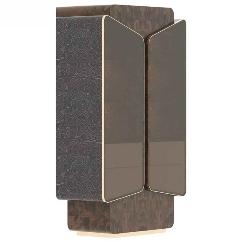 

High-end large flat-layer Italian light luxury post-modern storage wine cabinet living room high-end decorative side cabinet