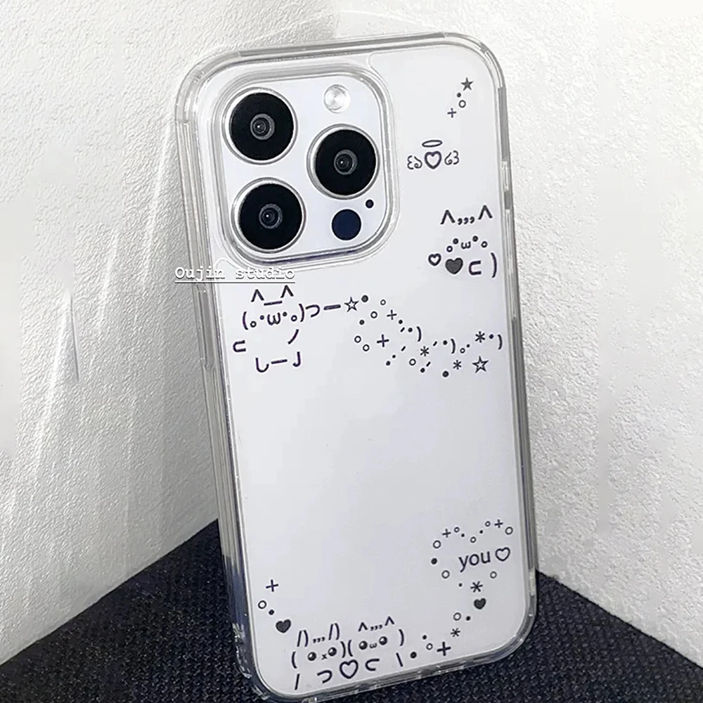 Ins Korean Line Pattern Y2K Phone Case For Samsung A07 A36 A26 A56 A16 A06 A55 A35 A25 A54 A34 A24 A14 A53 A33 Clear Back Cover
