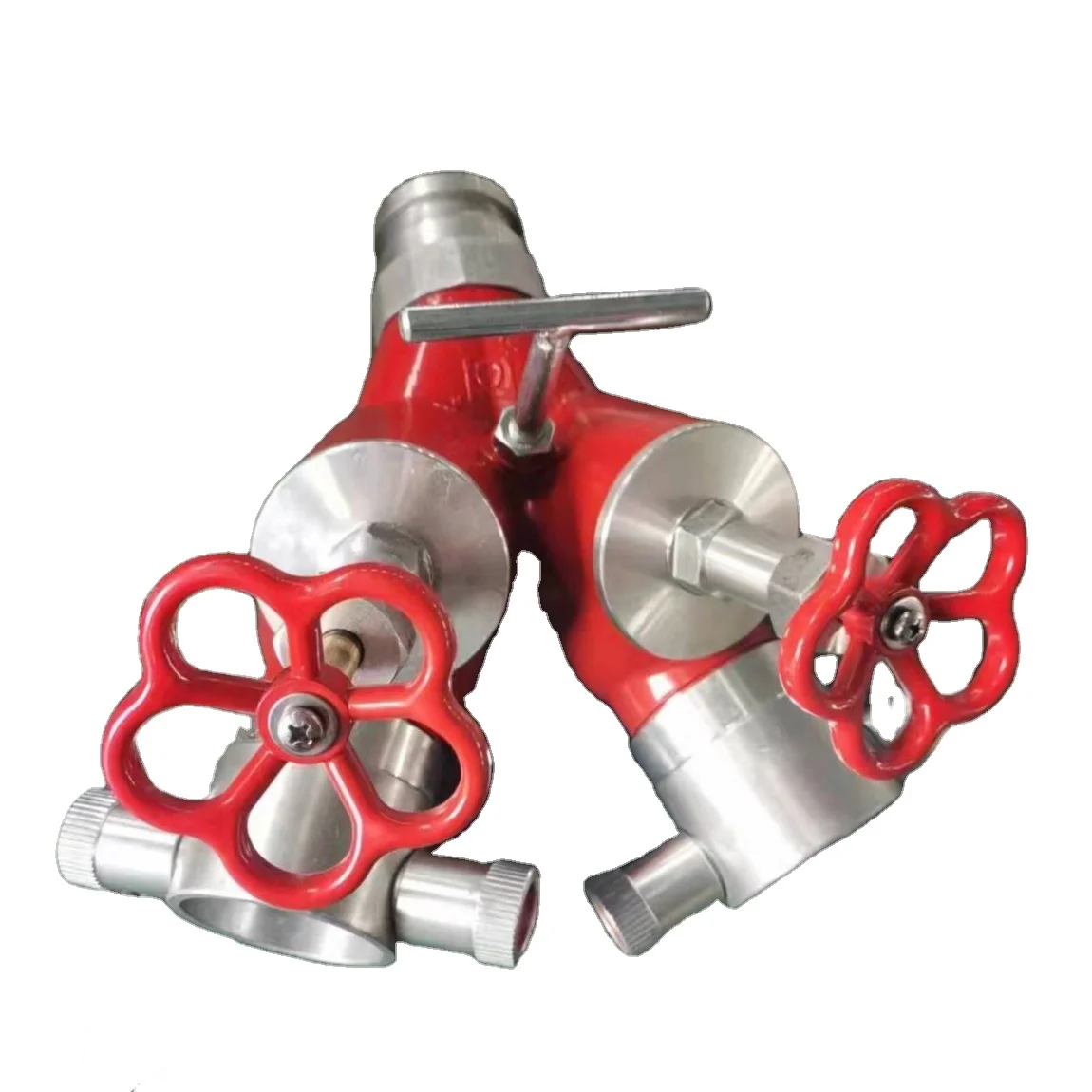 XHYXFire High Quality Aluminum 2 Ways Water Divider Fire Hose Separator for Fire Safety