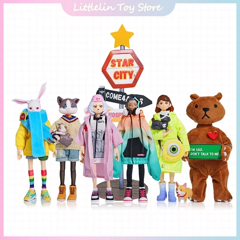 

Come4arts Pet Hospital Series слепая коробка аниме фигурки суставов подвижная кукла коллекционная модель модные игрушки загадочная коробка декор подарок