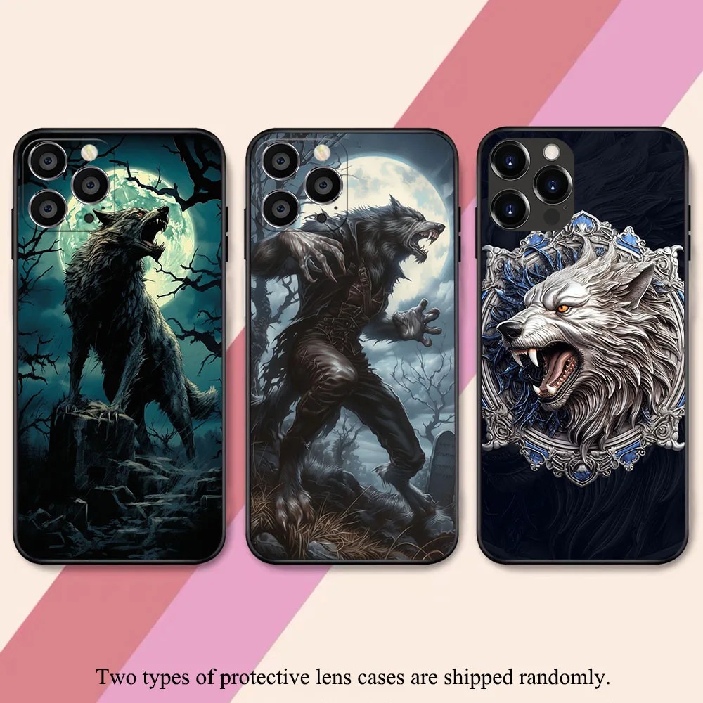 Casing lunak TV-49 Wolfman Werewolf untuk Huawei Y5P Y6 Y6S Y6P Y7 Y7A Y9 Y9A Y8P Y8S Y9S Prime