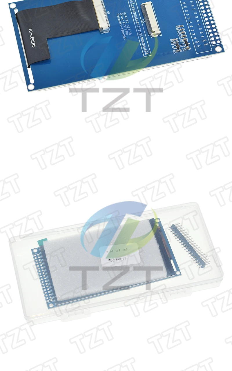 1/3PCS TZT 3,97 Zoll TFT LCD Display Modul ST7701 Treiber 480*800 RGB Schnittstelle Farbbildschirm Für Arduino TZTUNO R3 – Detail 7