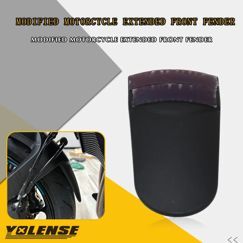 

For 675NK 675 NK CF675NK 2025 Motorcycle Accessories Front Fender Mudguard Extender Fender Splash Extension Pad