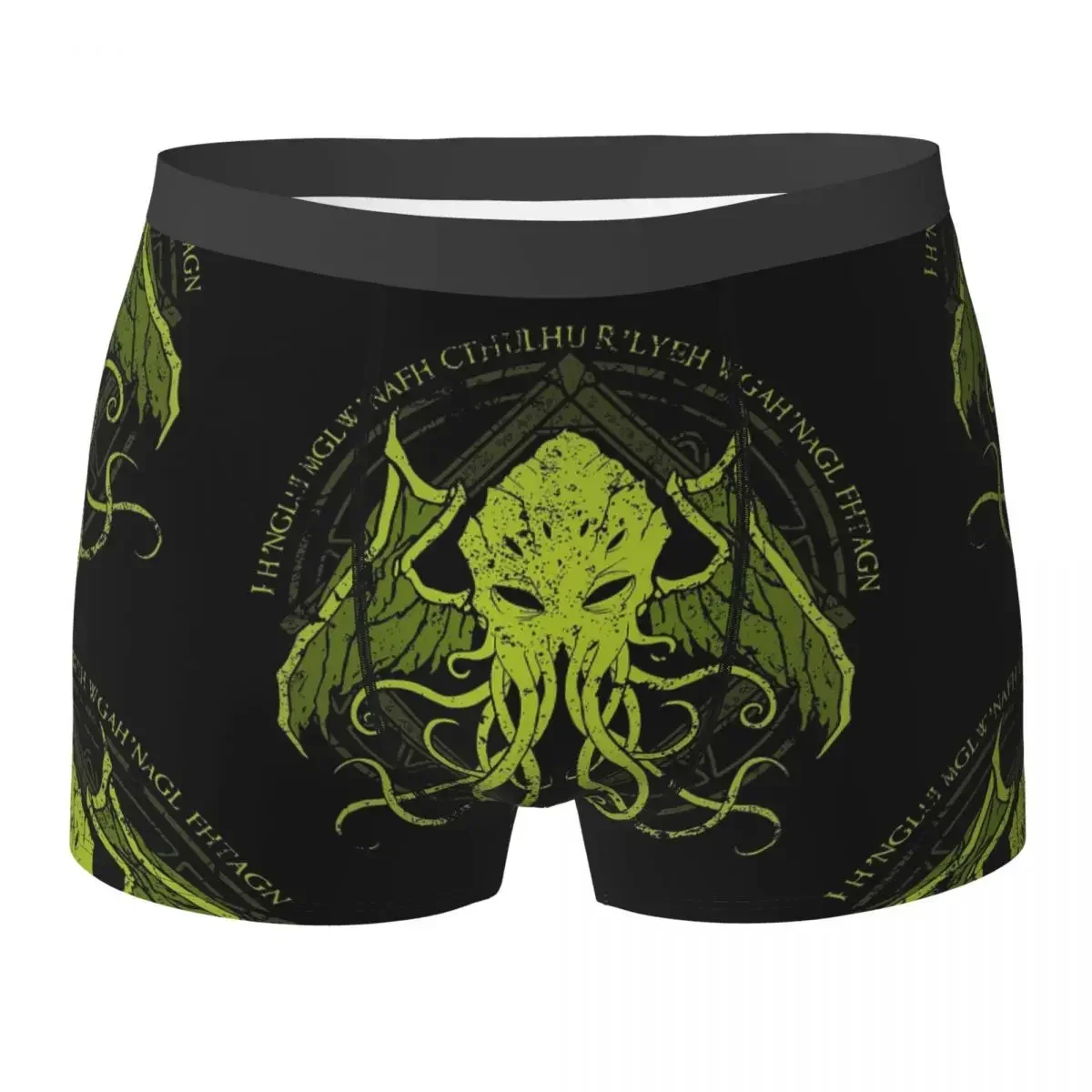 Boxer Underpants Shorts Cthulhu Fantasy Art (1) Panties Men Breathable Underwear For Homme Man Boyfriend Gift