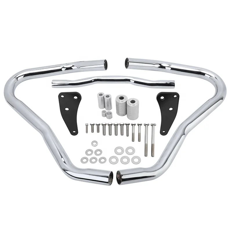 

Motorcycle accessories Chrome Bumper Crash Bar Engine Guard Protection Bar For 1800 R18 2020-2022