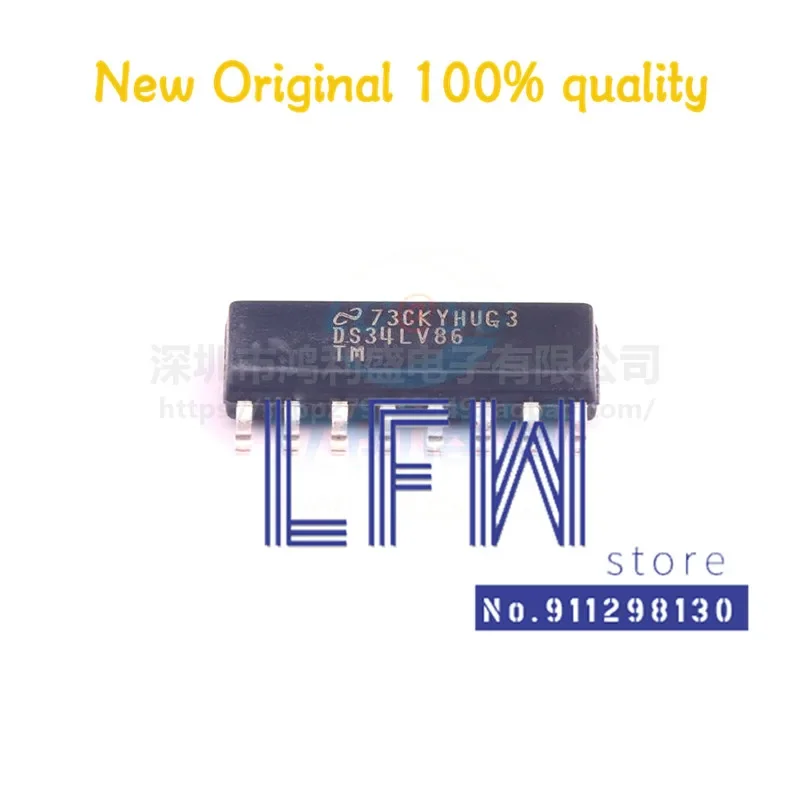 1pcs/lot DS34LV86TMX DS34LV86TM DS34LV86 34LV86 SOP16 Chipset 100% New&Original In Stock