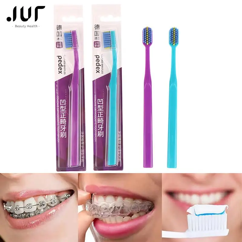 Interdental Brush Clean Orthodontic Braces Non Toxic Adult Orthodontic Toothbrushes Dental Tooth Brush Soft Toothbrush