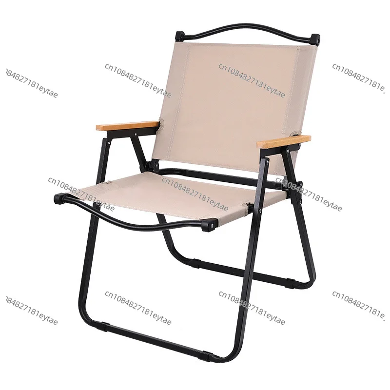 

Foldable Outdoor Camping Chair Portable Beach Picnic Chair, Heavy Duty Aluminum