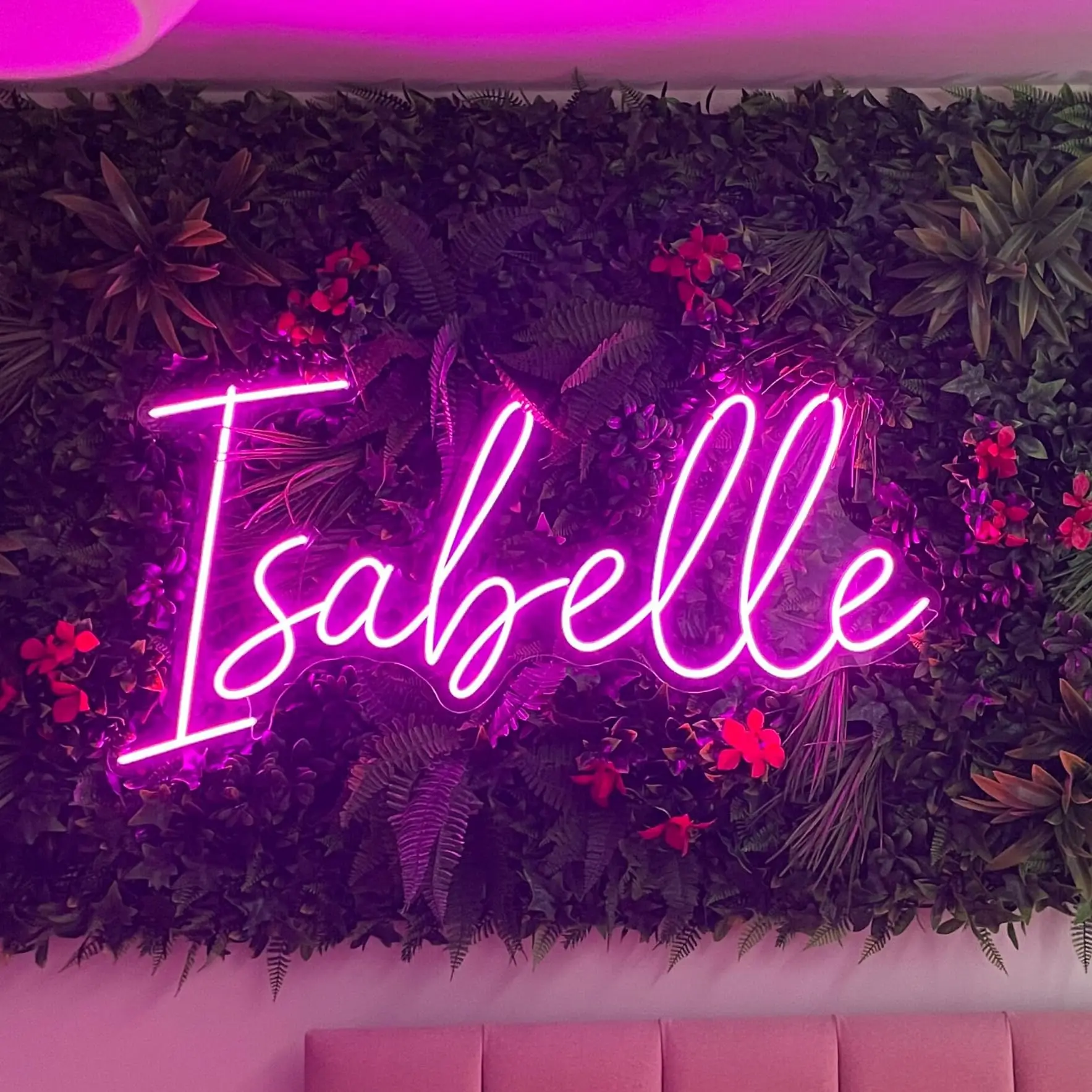 

Custom LED Neon Sign Personalized Names Neon USB Powered Multi Font Color For Wedding Party Garden Bedroom Wall Decorative Light