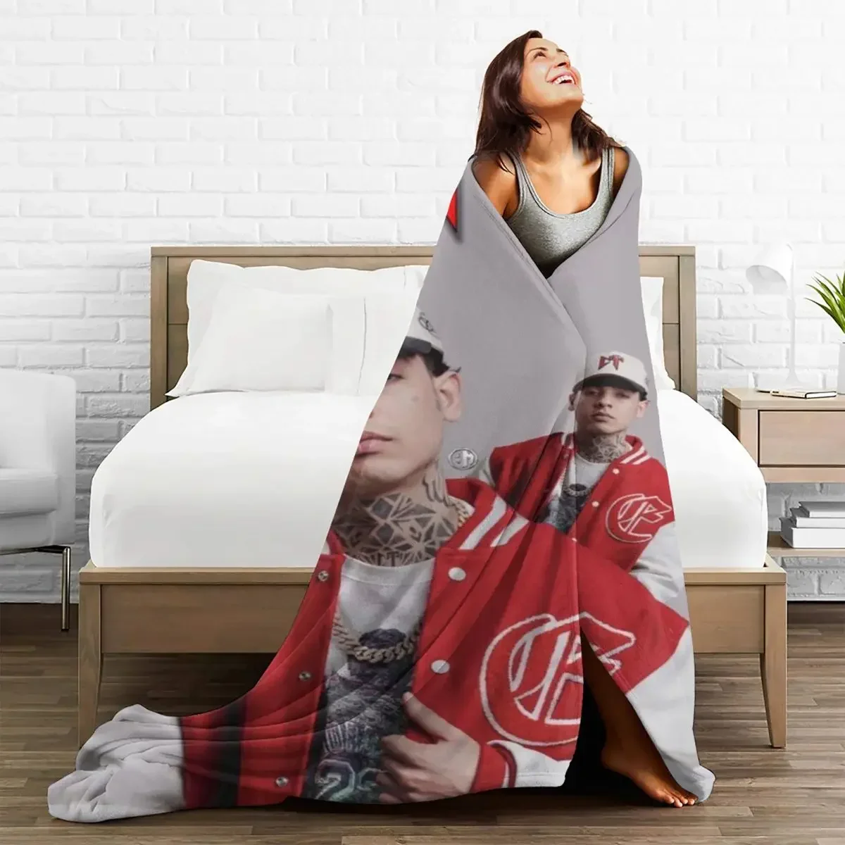 

Baby Blanket Graphics Cool Musician Creative 3D Print Pattern Beds Soft Comfortable Birthday Gift Trendy Throw Blankets