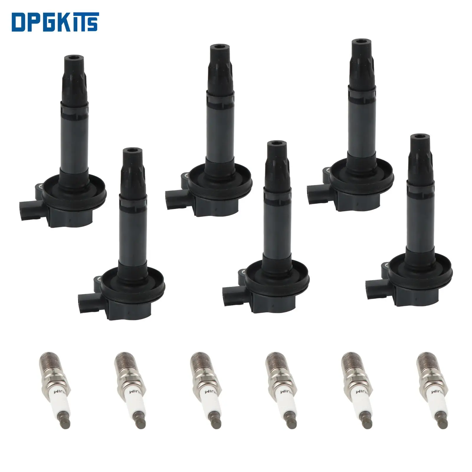 

UF553 Car Ignition Coils & Iridium Spark Plugs For Ford Lincoln Mazda 3.7l 3.5 V6 Uf553 Wear Parts Ignition System Ignition Coil