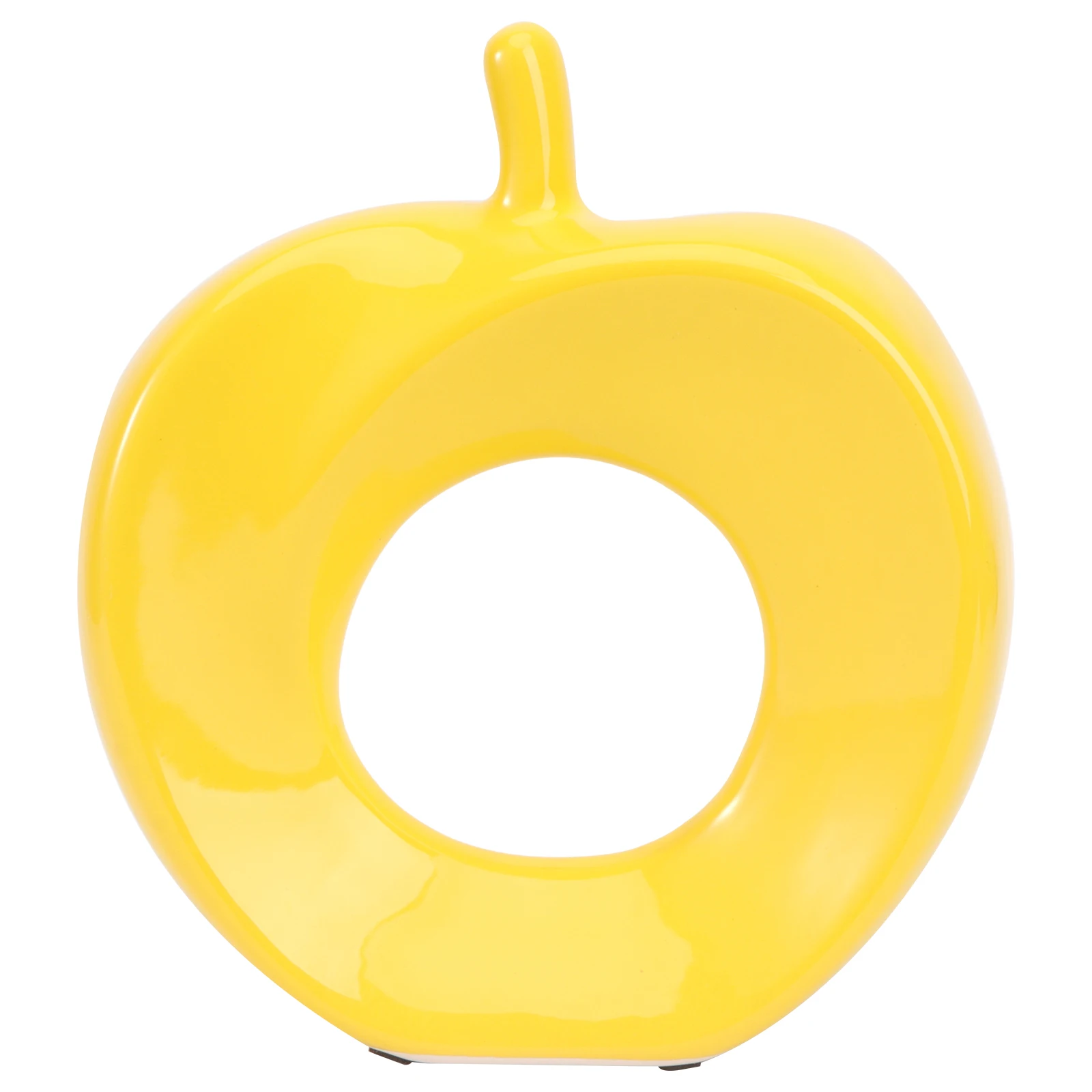 1Pcs Christmas Apple Ceramic Crafts Desktop Ornament Home Decoration Creative Festival Ornament Christmas Holiday Decoration