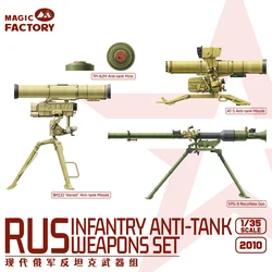 Magic Factory Plastic Assembly Model Kit MF-2010 1/35 Modern Russian Anti Tank Weapon Group