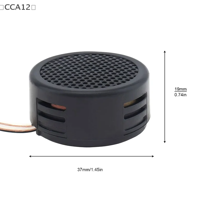 maveraCCA12 Deel1pair Universale Ad Alta Efficienza Mini Dome Tweeter Altoparlante 2x500W Altoparlante Super Power Audio Suono Per Auto