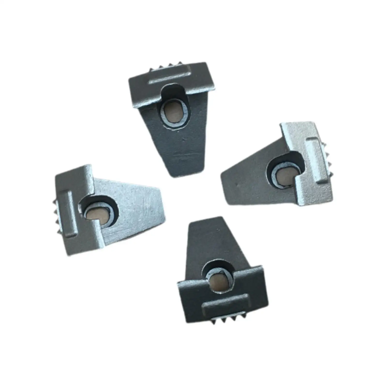 Blocco di pressatura per pneumatici in metallo Artigli per interruttore di perline Parti di macchine per smontagomme per auto in ferro nero per servizio di garage per strumenti di cambio pneumatici