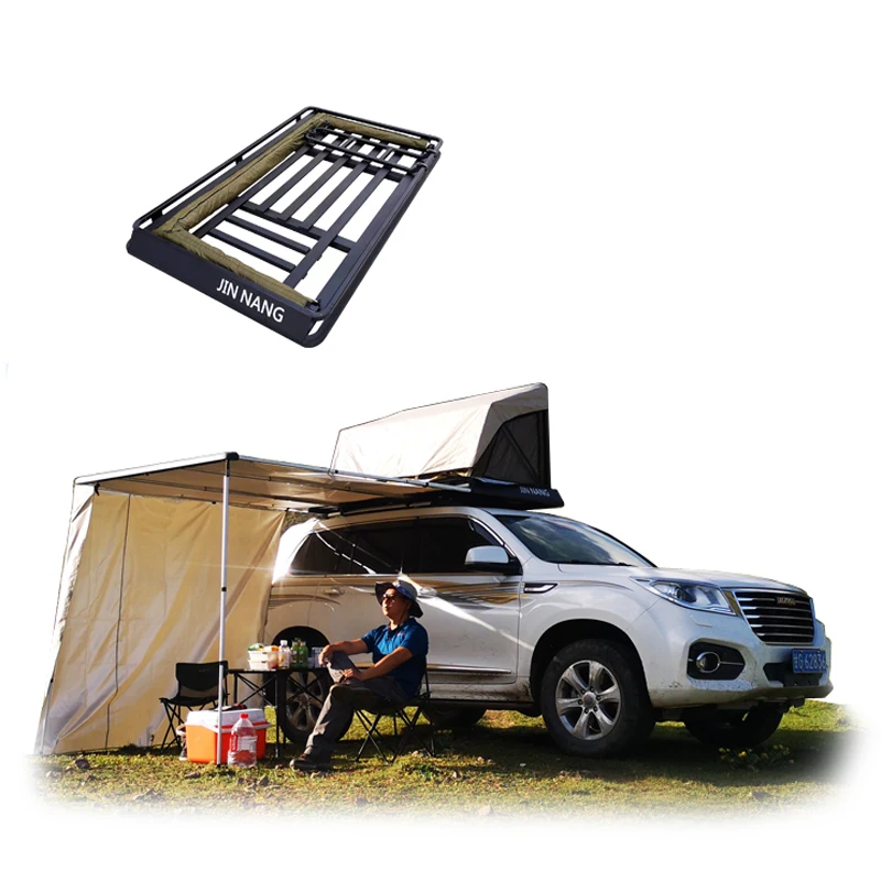 New invention SUV affordable discovery3 roof rack weekend holiday car said awning tent