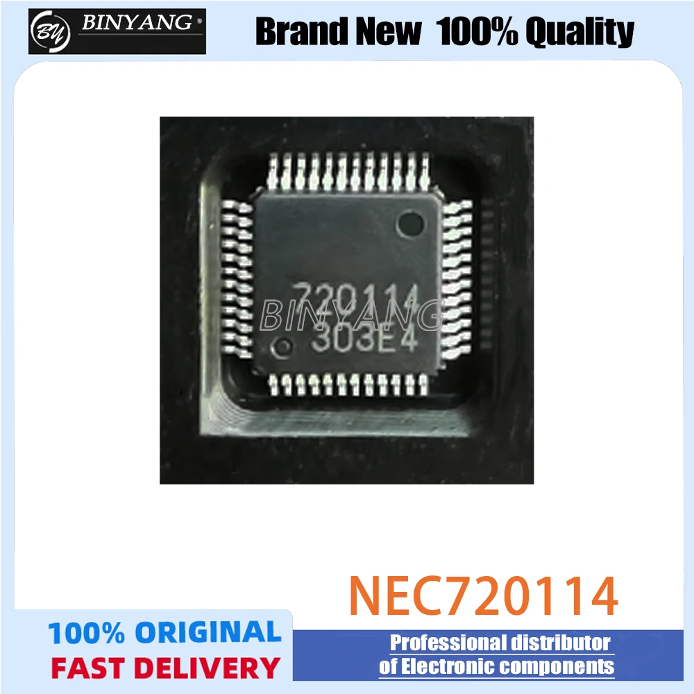 (5 Piece)  NEC720114  NEC7201  C720114  QFP-48  New Original  NEC7  20114