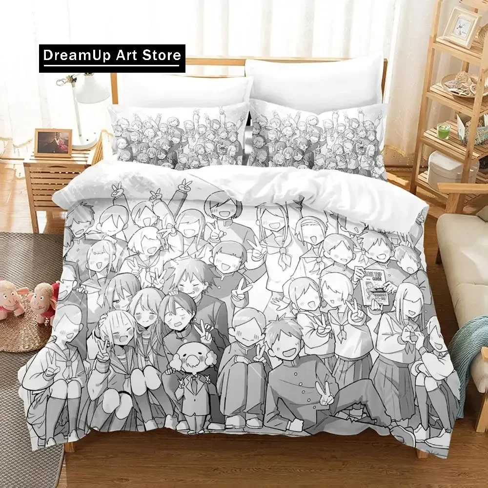 

2025 Kubo Won't Let Me Be Invisible Bedding Set Single Twin Full Queen King Size Bed Set Adult Kid Bedroom Duvetcover Sets Anime