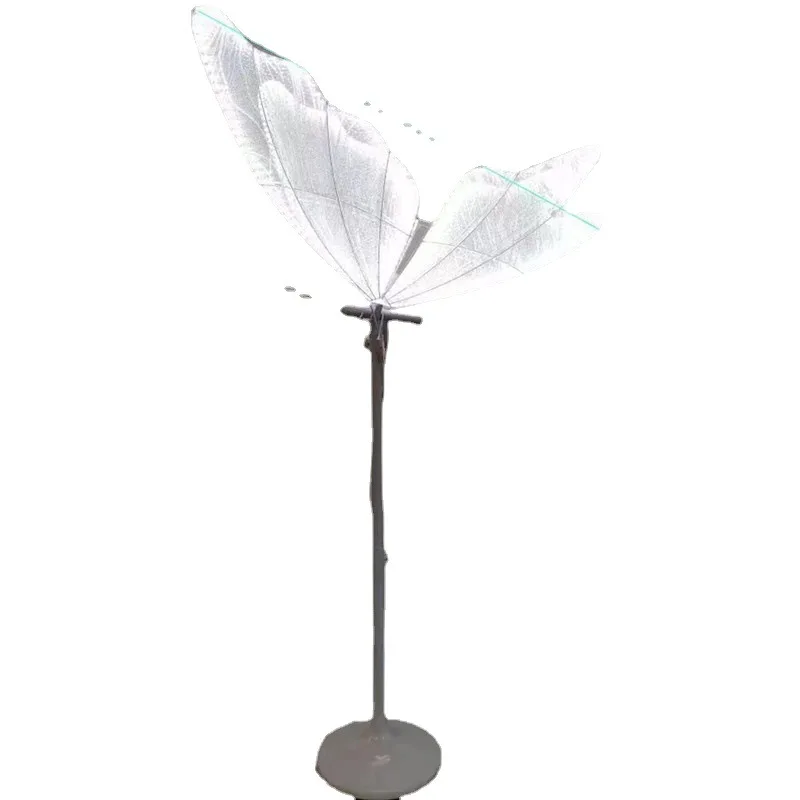 Vendite dirette della fabbrica nuove lampade decorative a farfalla con ciondolo a soffitto per soffitto aereo luminoso con piombo da strada a