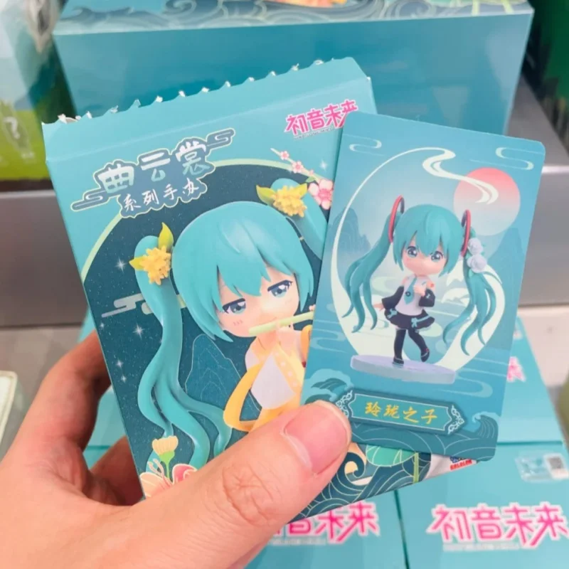 100-本物の初音ミク-qu-yunshang-シリーズ-ブラインドボックス-かわいいアニメ周辺機器-花の息子人形-デスクトップ装飾コレクションおもちゃ