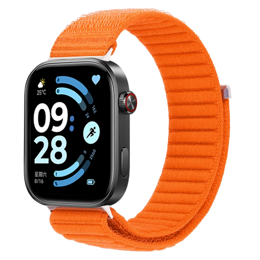 Nylon Loop Band voor Redmi Watch 4 5 6 Bandje Verstelbare Sport Vervangende Correa Armband voor Xiaomi Mi Band 10/9/8 Pro Bandje