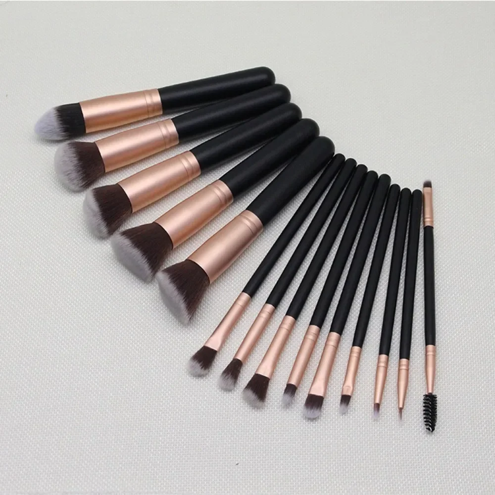 NEW 14PCS Makeup Brushes Set Soft Fluffy Foundation Blush Powder Eyeshadow Blending Female Cosmetics Beauty Tool Christmas gift