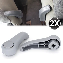 Pair Car Gray Seat Adjustment Handle Adjusting Pull Lever Pull Right Left Grey Hand Adjuster For Renault Clio MK2 Twingo MK1