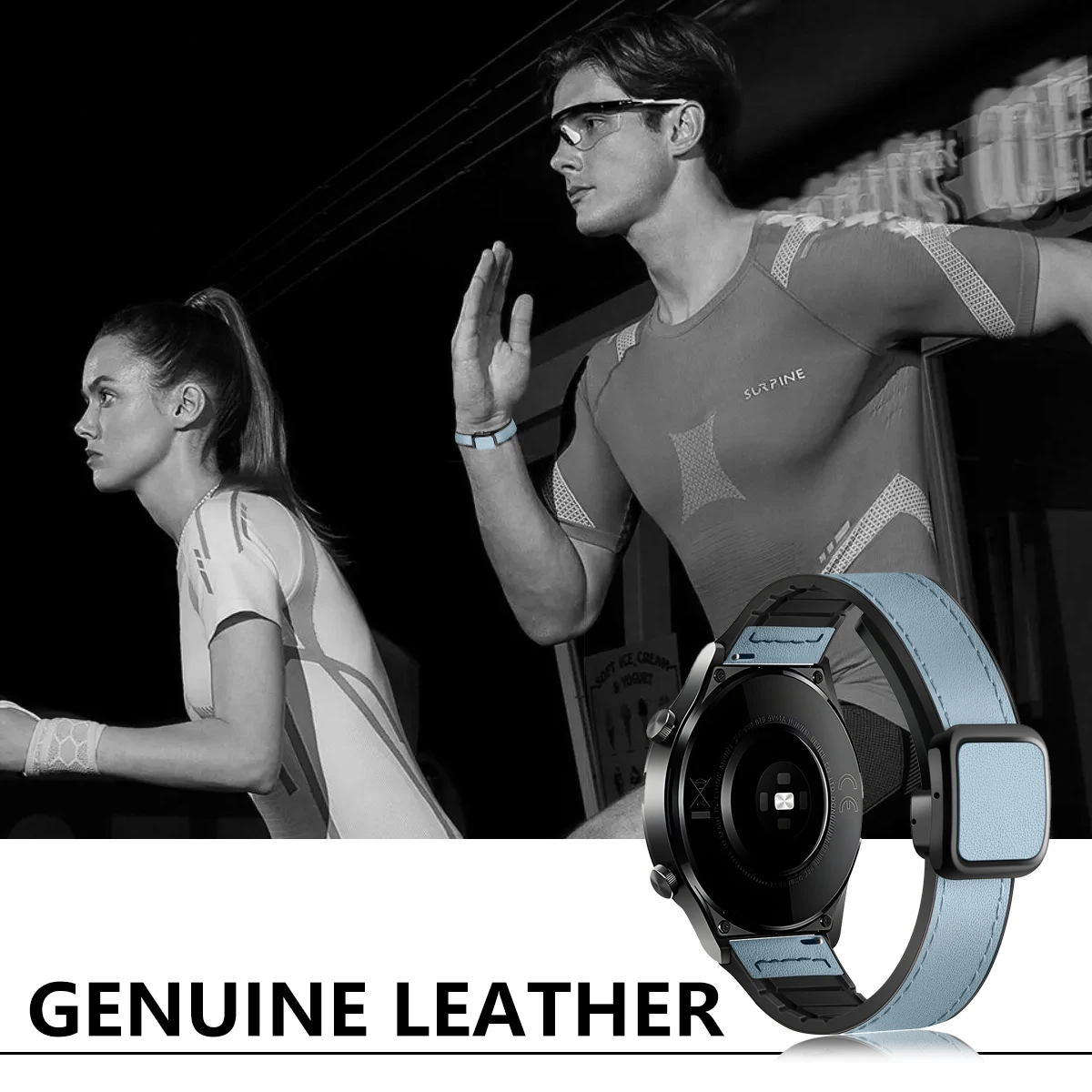 20mm 22mm Leder Silikon Armband Für Huawei Uhr GT5 GT 5 Pro 46mm Smart Uhr Band Huawei GT 4 3 2 GT3 Pro 46mm Uhr Armband – Detail 7
