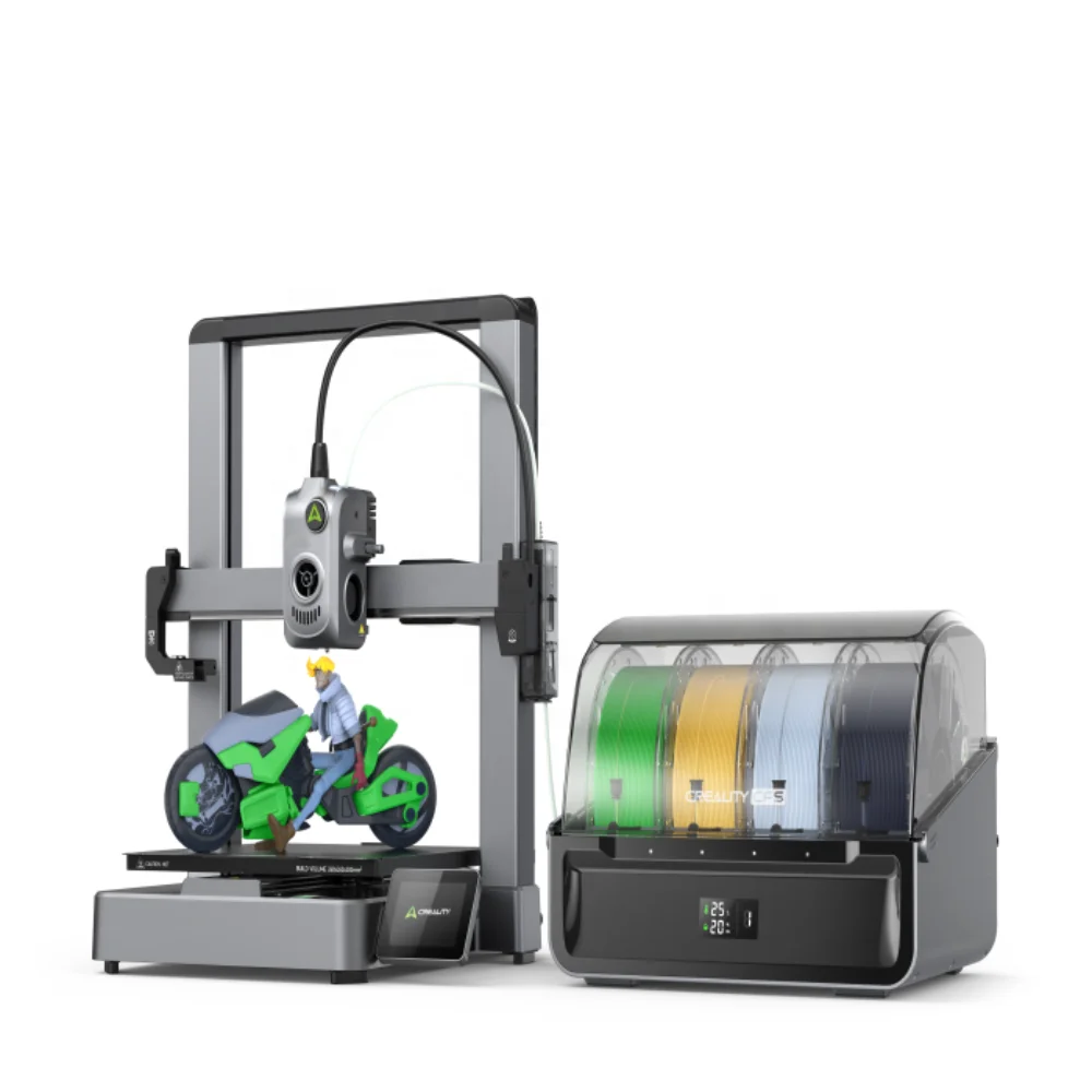 

Criality Hi Combo Multi-color Intelligent CFS Fast Print Speed 500 Mm/s Desktop FDM 3D Printer