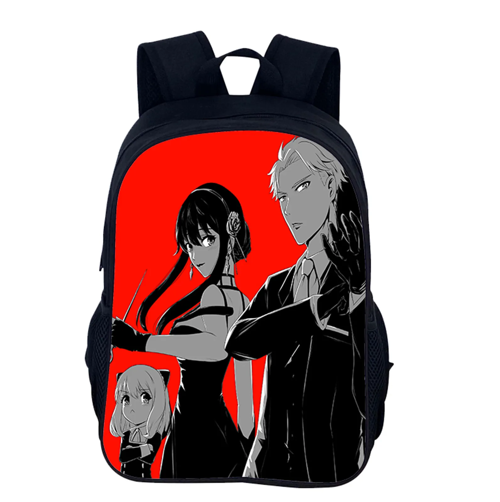 HOT Children Spy Family Waterproof Backpack-Back to School Rucksack-Multifunction Knapsack for Student