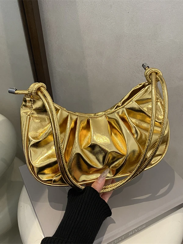 

Faionable Underarm Women's oulder Bag Sli Casual Crossbody Bag Personali Briti Sle Polyester Zipper Closure