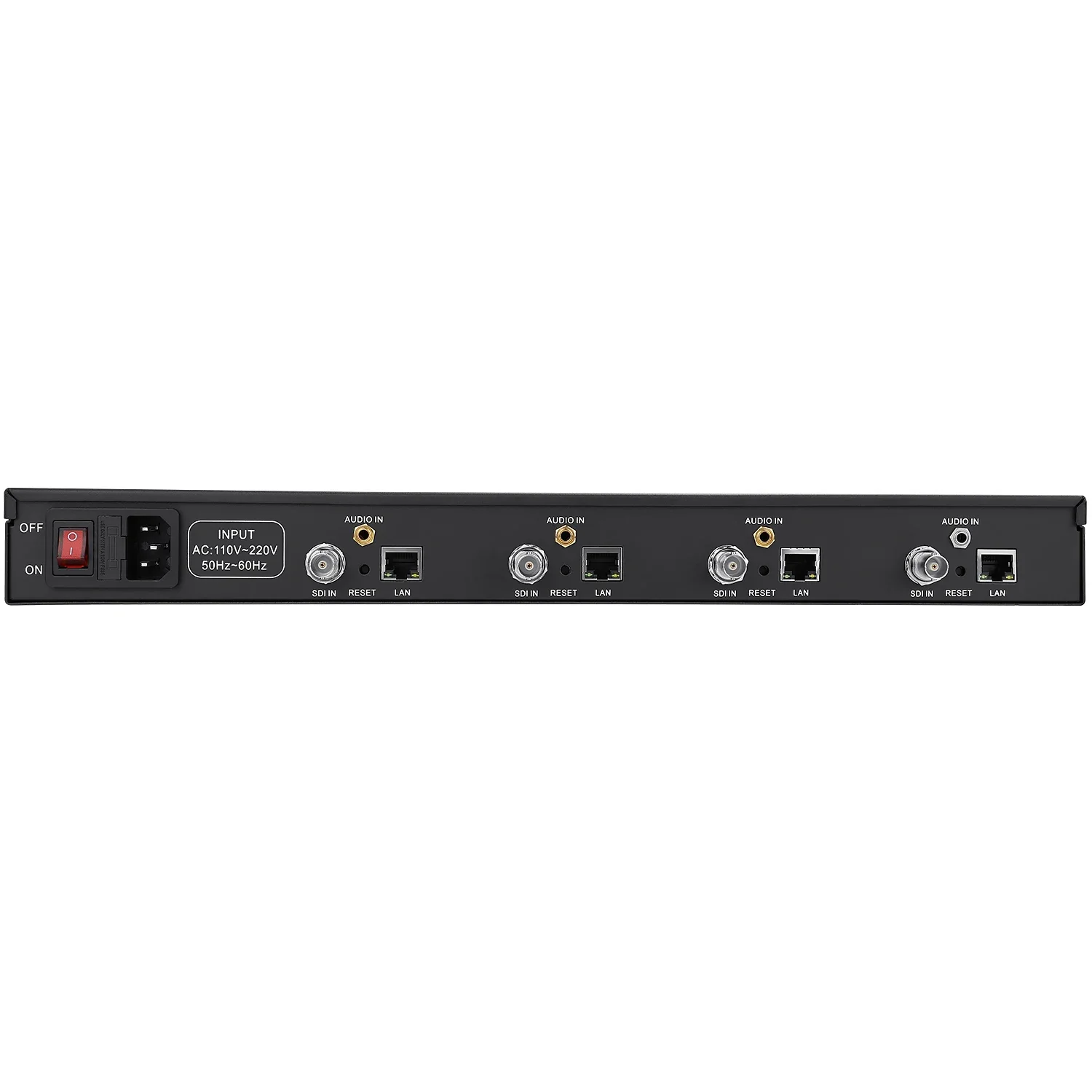 Encoder video SDI rack 1U Encoder video H.265 H.264