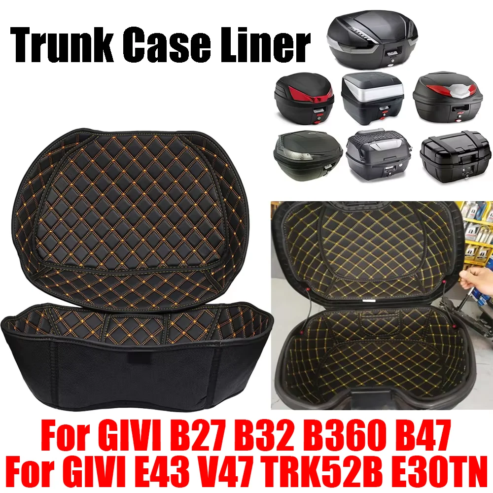 

For GIVI B27 B32 B360 B47 E43 V47 V 47 TRK52B TRK52 Rear Seat Tail Trunk Case Liner Pad Luggage Box Inner Lining Pad Protector