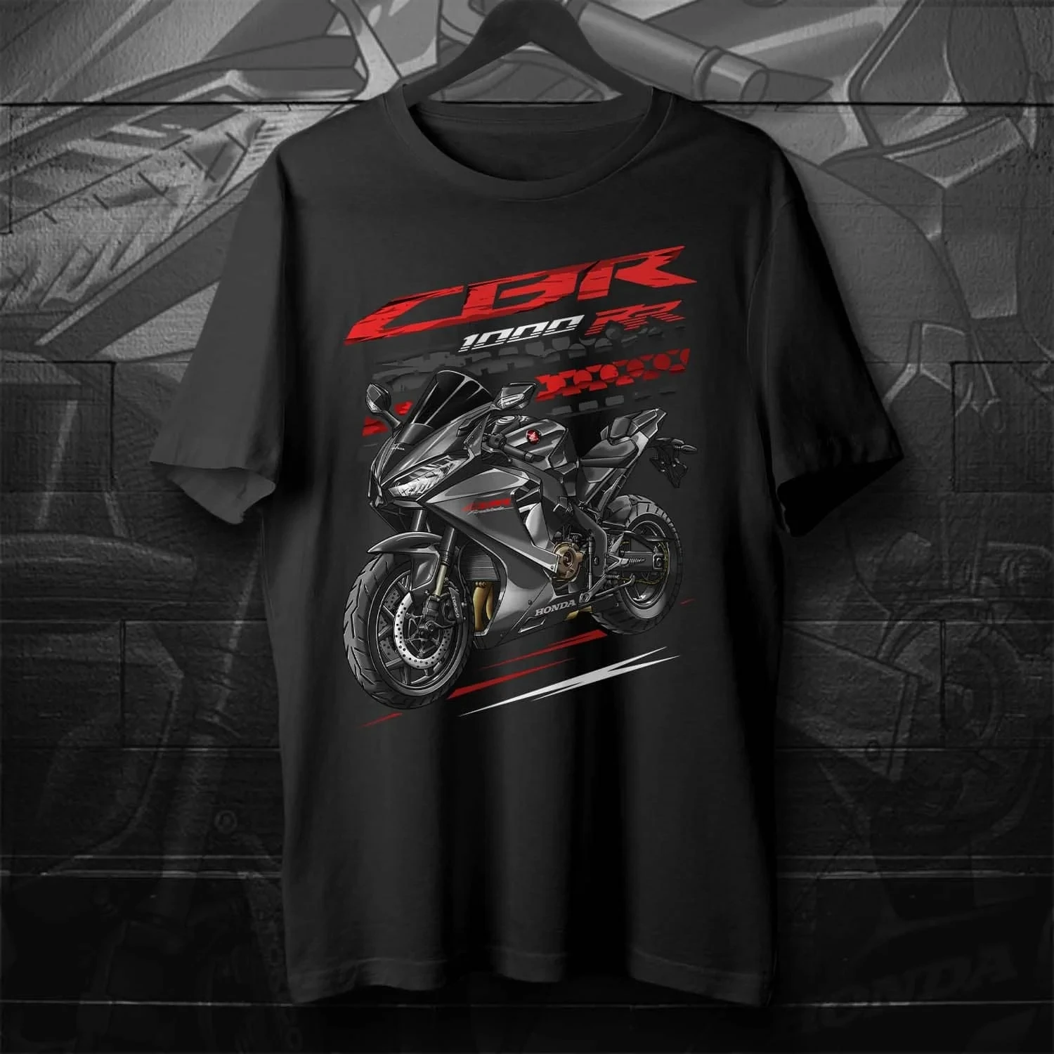 2017-2019 modelos japão cbr1000rr motocicleta camiseta 100% algodão o-pescoço manga curta verão casual masculino t piloto streetwear