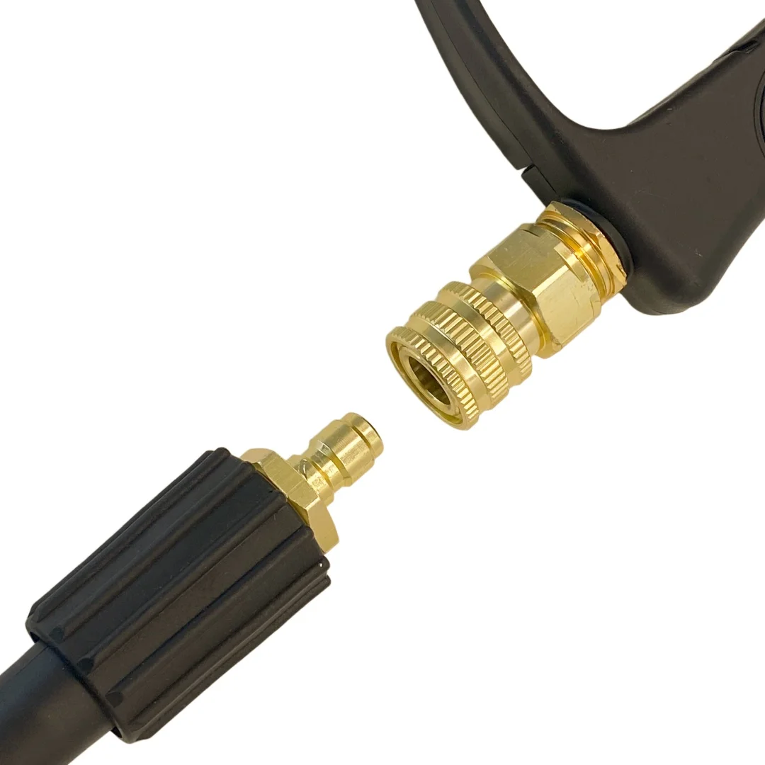 High Pressure Washer M22 Converter To 1/4" Quick Connector Quick Release Adaptor Car Wash Accessories image 2