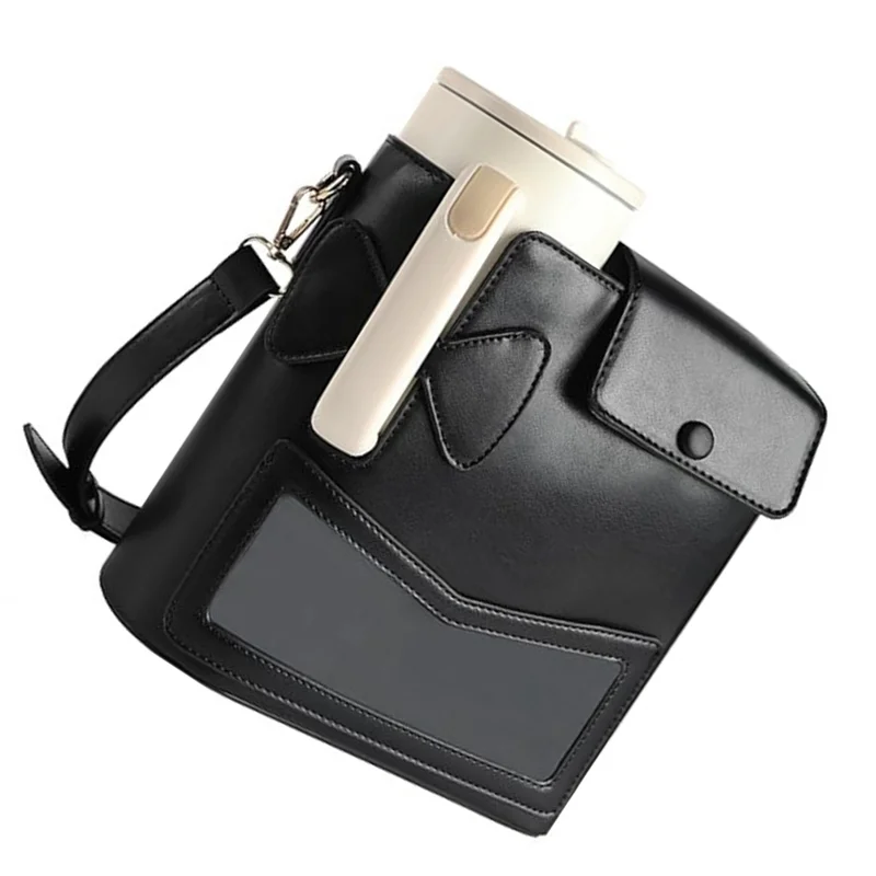 

NALFI-Новая универсальная сумка через плечо, кошелек для чашки, уличный портативный держатель для бутылки с водой с регулируемым плечевым ремнем