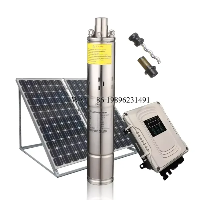 Wmwmnu for Borehole Pumps Solar Powered Water Pump Solar Cell Set Solar Deep Borehole Pumps