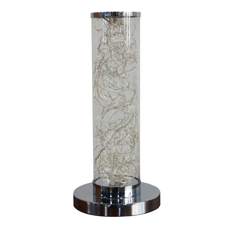 

13-Inch Colorful Rope LED Table Lamp with Exposed Design