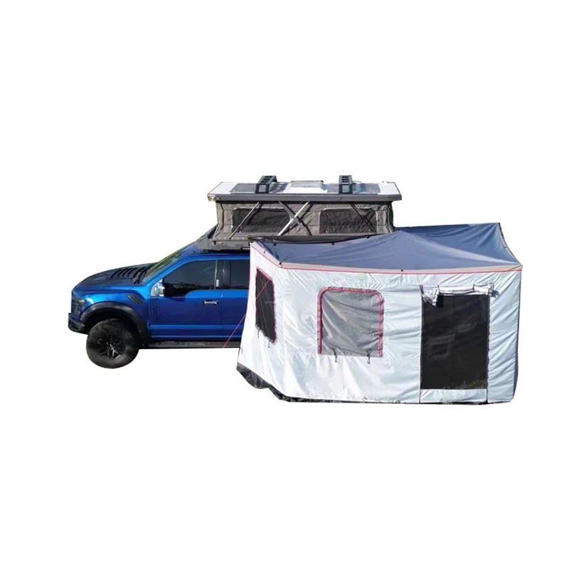 Moda RV Caravanes Caminhão Off-Road Camper para Mini Pickup Truck Camper