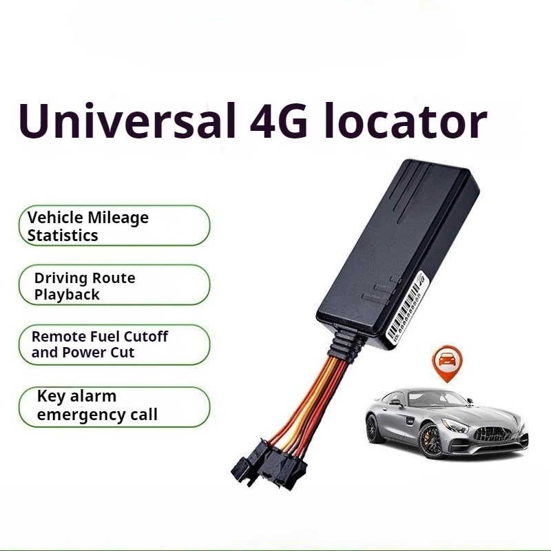 4G GPS Tracker For Car Motorcycle Vehicle Tracking Device Anti-Theft Tracking Loss Prevention Car GPS Positioning Tracker