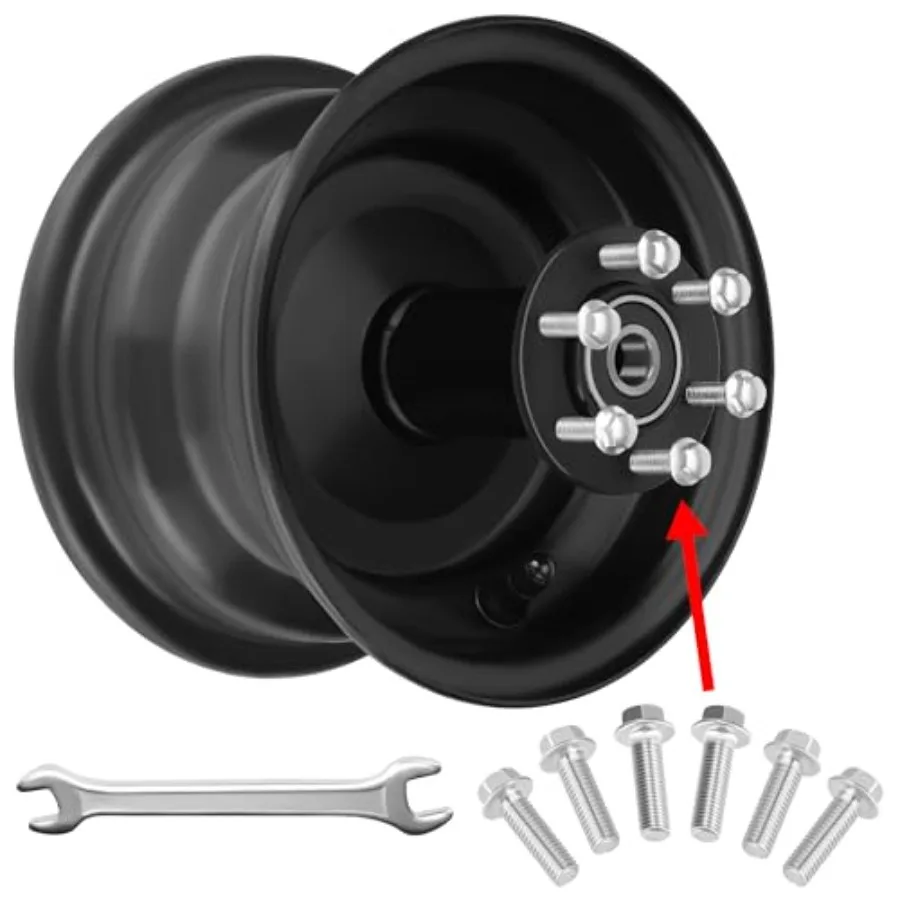 

Mini Bike Wheel Hub Mounting Bolts Replacement for Coleman CT100U CC100X Doodle Bug DB30 Motovox MBX10 MBX11 M6 x 20mm Hex Bolt