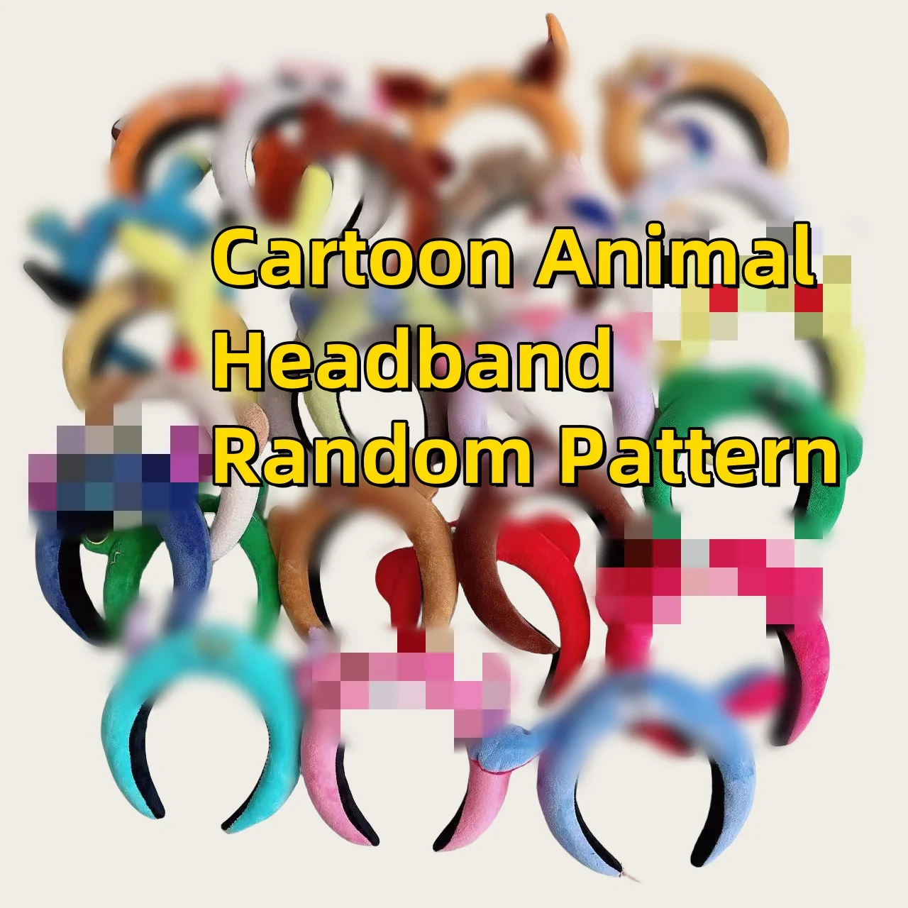 Bella fascia per animali Accessori unisex Copricapo per feste Cerchietto per capelli Carino coccodrillo a tesa larga Squalo Dinosauro Cartoonhair Clip